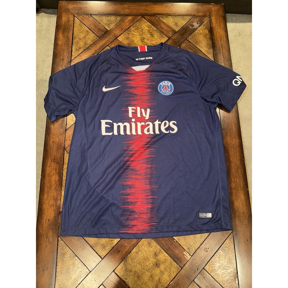 NIKE PARIS SAINT-GERMAIN 2018/2019 HOME SOCCER JERSEY SIZE XL [894432-411]
